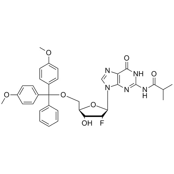 N2-iBu-DMT-2'-F-dG
