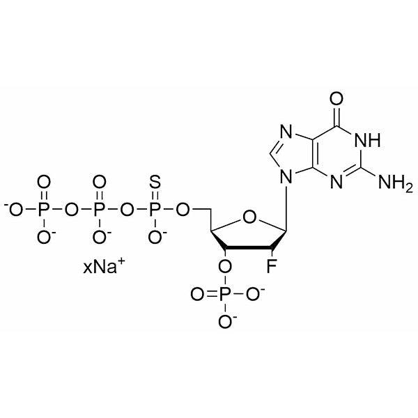 2'-F-3'-MP-5'-O-(α-Thio)-dGTP, 100 mM sodium salt solution