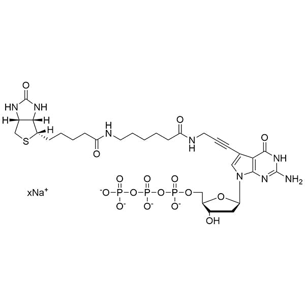 Biotin-11-(7-aminopropargyl)-7-deaza-dGTP, 20mM Sodium Salt Solution