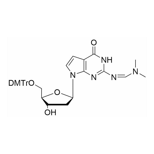 5'-O-DMTr-7-deaza-dG(dmf)