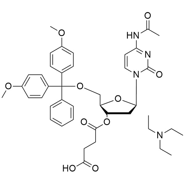N4-Ac-DMT-2'-dC-3'-succinate, TEA salt
