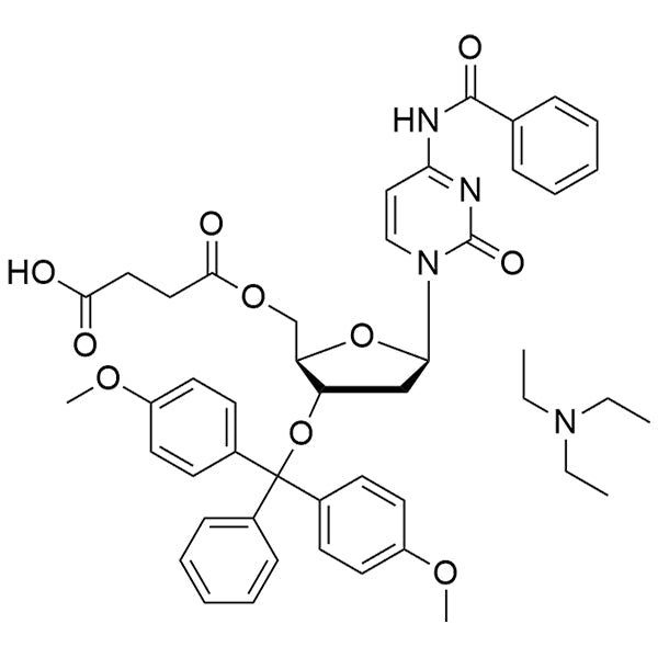 N4-Bz-3'-DMT-2'-dC-5'-succinate, TEA salt
