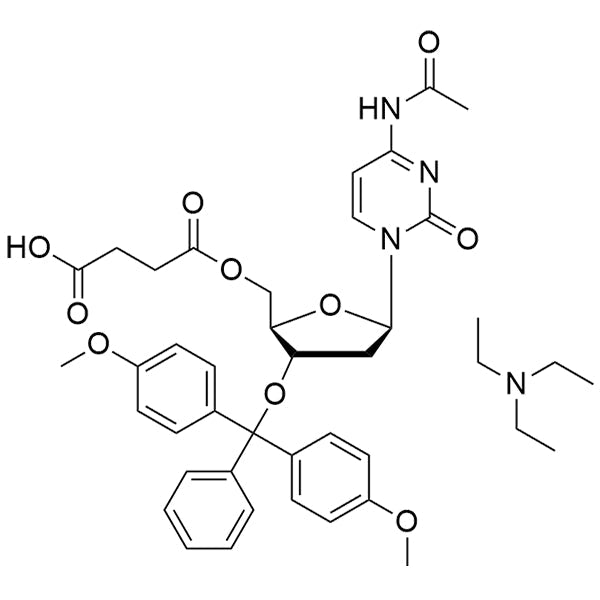 N4-Ac-3'-DMT-2'-dC-5'-succinate, TEA salt