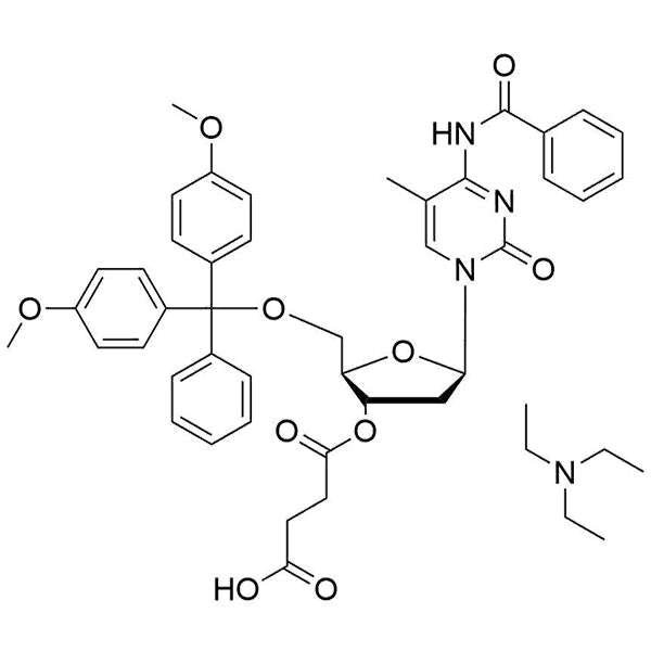 5'-O-DMTr-5-Me-dC(Bz)-3'-O-succinate, TEA salt