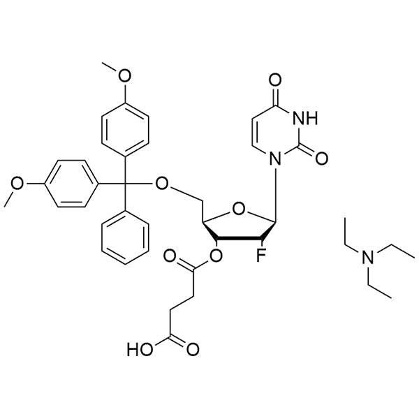 DMT-2'-F-dU-3'-succinate, TEA salt