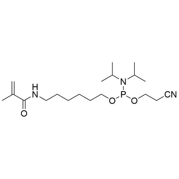 Chemical structure of Methacrylate C6 Phosphoramidite