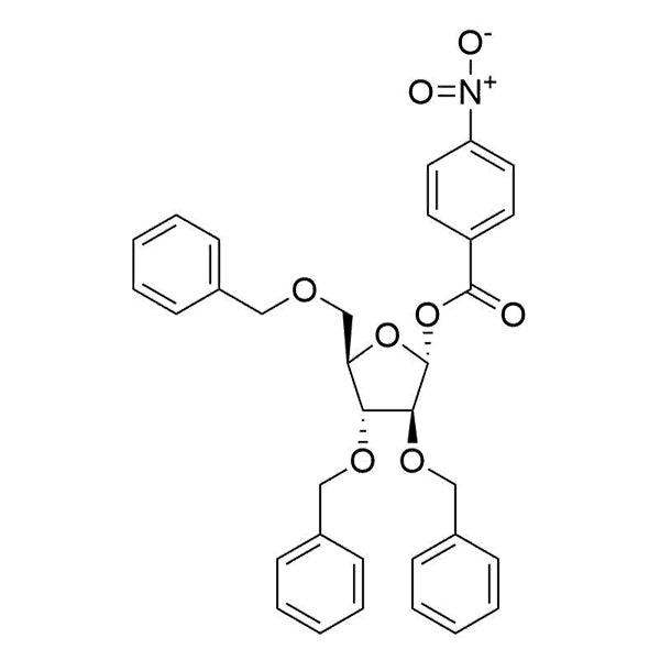 2, 3, 5-Tri-O-Bz-1-O-(4-nitrobenzoyl)-D-arabinofuranose