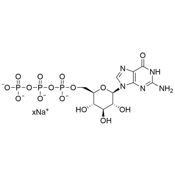 9-(β-D-glucopyranosyl)-guanine-6'-triphosphate, sodium salt