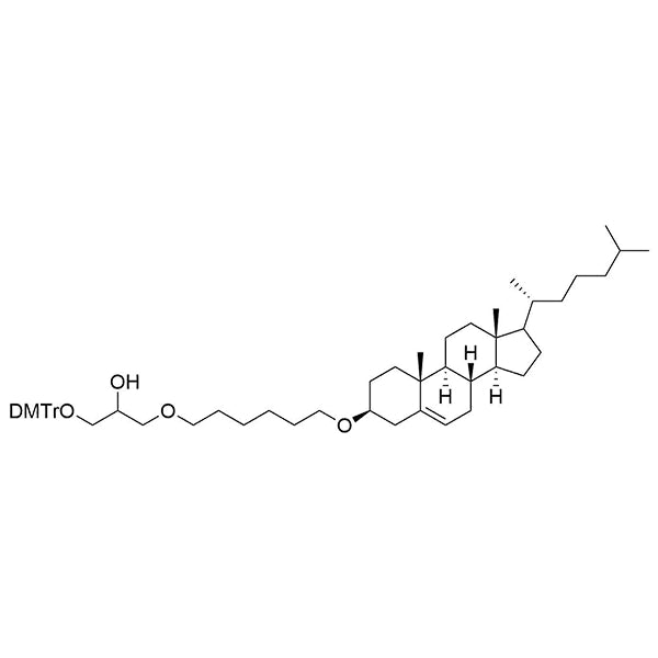 1-(4,4'-Dimethoxytrityloxy)-3-(6-(Cholest-5-en-3β-oxy)hexyloxy) propan-2-ol (plant source)