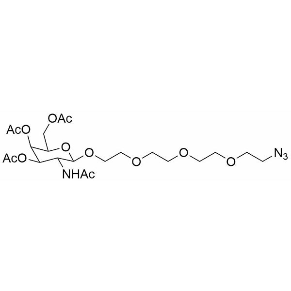 Peracetylated GalNAc PEG linker-Azide