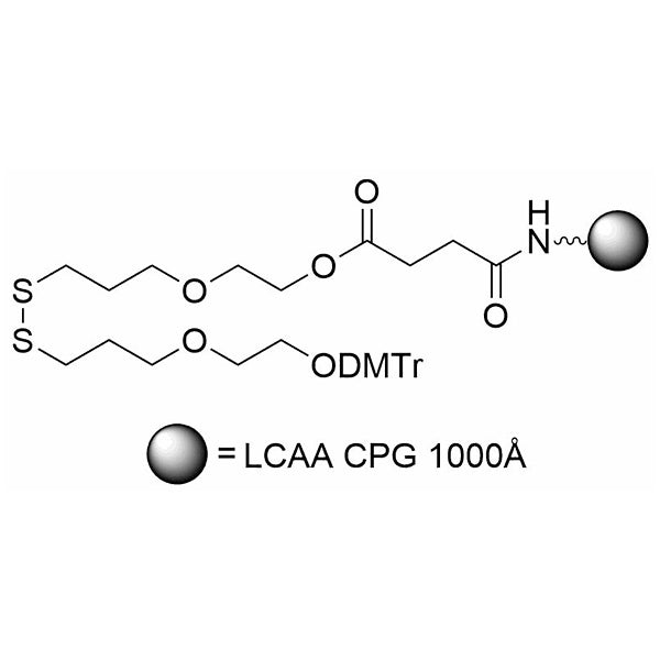 3'-thiol modifier 6 S-S-DMTr-linker CPG (1000Å)