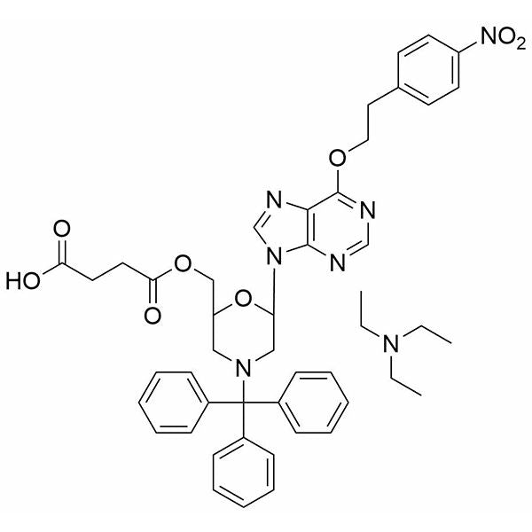 O(6)-NPE I PMO Succinate, TEA salt