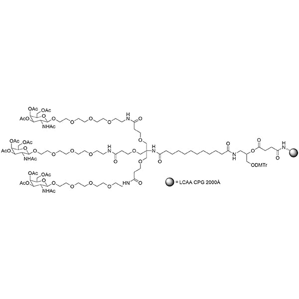 Gal3C2-Succinate LCAA CPG 2000Å