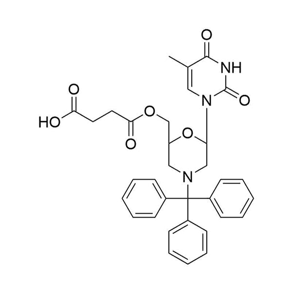 5'-succinyl-T-Trt PMO monomer (free)