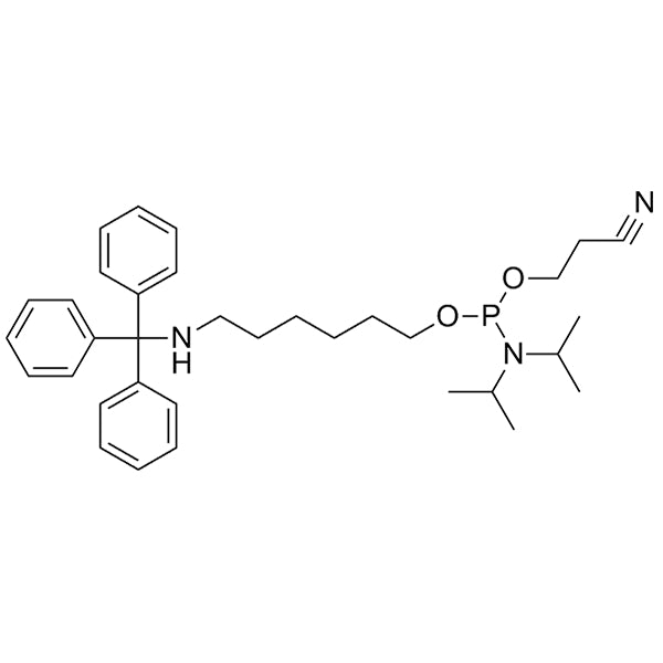 Tr-C6-amine-linker amidite