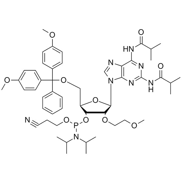 2,6-diamino(N2,N6-diiBu)-DMT-2'-O-MOE-purine riboside-CE-Phosphoramidite