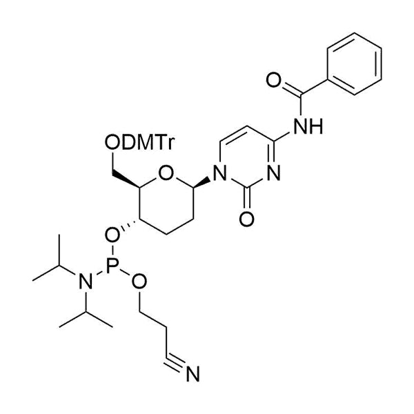 Beta-D-homoDNA-C(Bz) Phosphoramidite