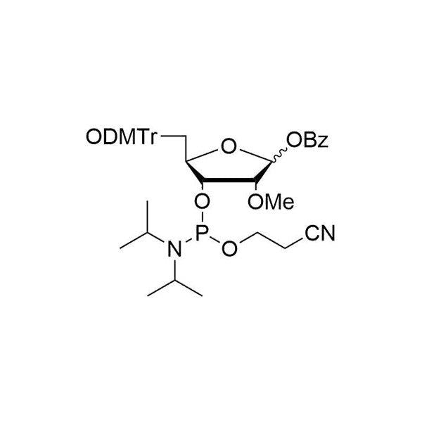 5-O-DMTr-1-O-Bz-2-O-Me-ribofuranose-3-CE-Phosphoramidite