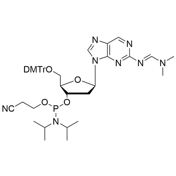 2-((dimethylaminomethyldene)amino)purine-5'-O-DMTr-2'-deoxy-riboside-3'-CE-Phosphoramidite