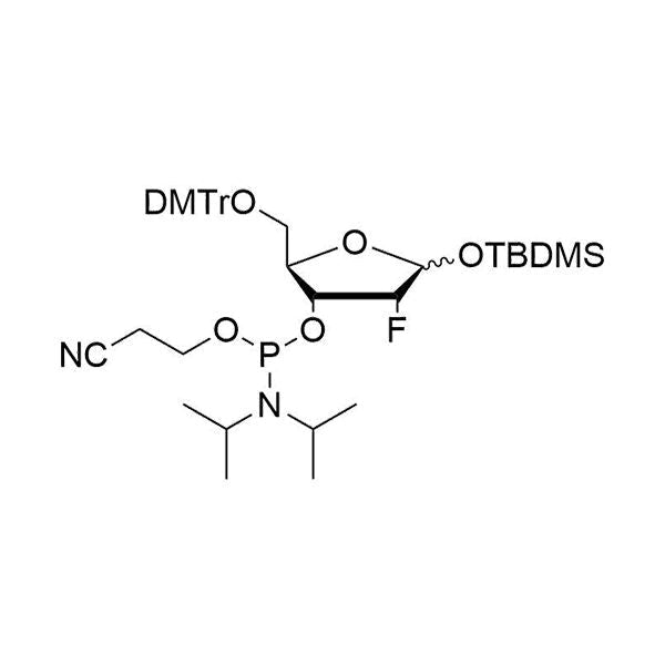 5-ODMTr-1-OTBDMS-2-F-2-deoxyribofuranose-3-CE-phosphoramidite
