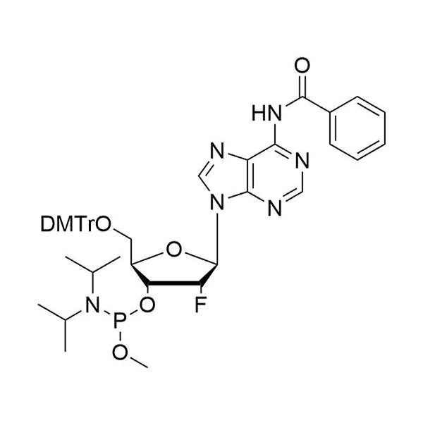 5'-O-DMTr-2'-F-dA(Bz)-3'-Methoxy-phosphoramidite