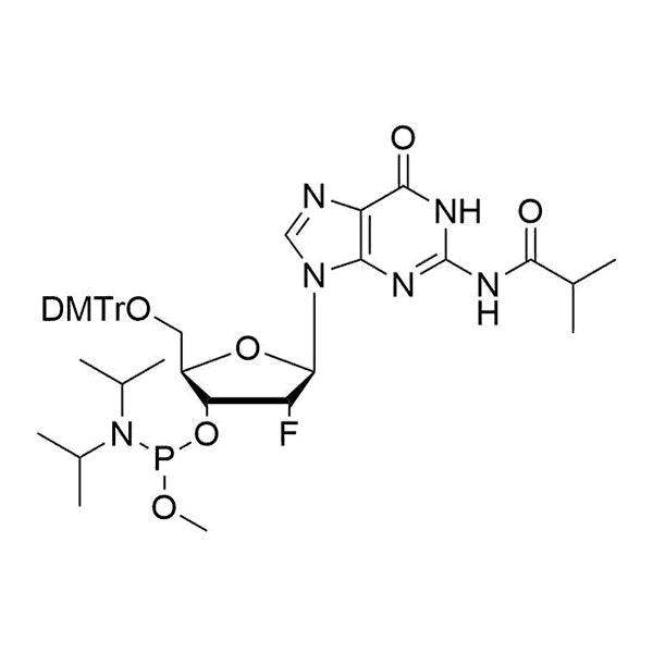 5'-O-DMTr-2'-F-dG(iBu)-3'-Methoxy-phosphoramidite