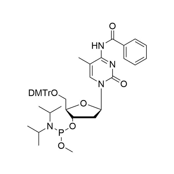 5'-O-DMTr-5-Me-dC(Bz)-3'-Methoxy-phosphoramidite