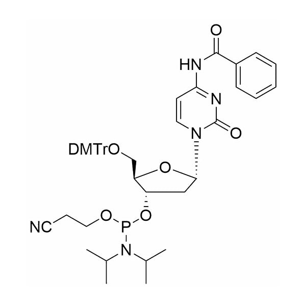 N4-Bz-5'-O-DMT-2'-dC-3'-CE-Phosphoramidite (alpha anomer)