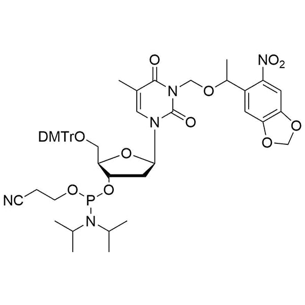 NPOM-Caged 5'-O-DMTr-2'-dT-3'-CE-Phosphoramidite