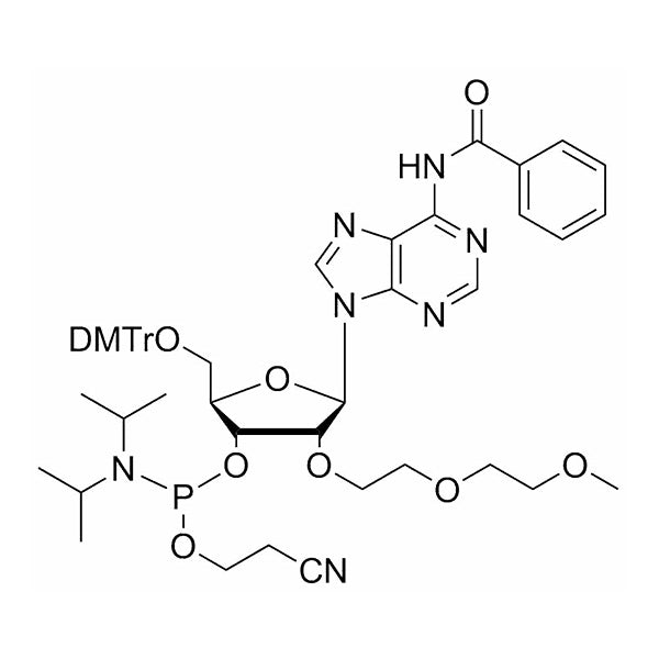N6-Bz-DMT-2'-O-MOEOE-Ar-CE-Phosphoramidite