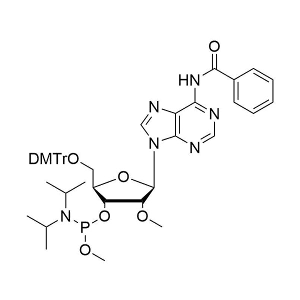 5'-O-DMTr-2'-OMe-A(Bz)-3'-Methoxy-phosphoramidite