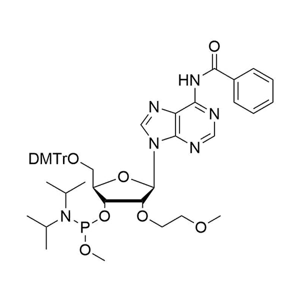 5'-O-DMTr-2'-O-MOE-A(Bz)-3'-Methoxy-phosphoramidite