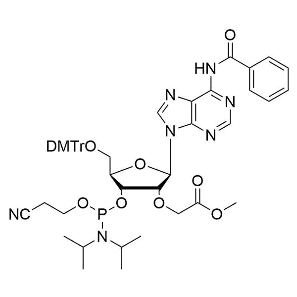 5'-O-DMTr-2'-O-(methoxycarbonyl)methyl-A(Bz)-3'-CE-Phosphoramidite