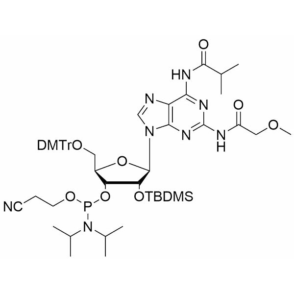 2-(2-methoxyacetamido)-5'-O-DMTr-2'-O-TBDMS-A(iBu)-3'-CE-Phosphoramidite