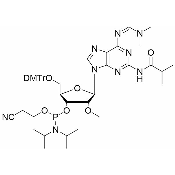 2-isobutyramido-5'-O-DMTr-2'-OMe-A-3'-CE-Phosphoramidite