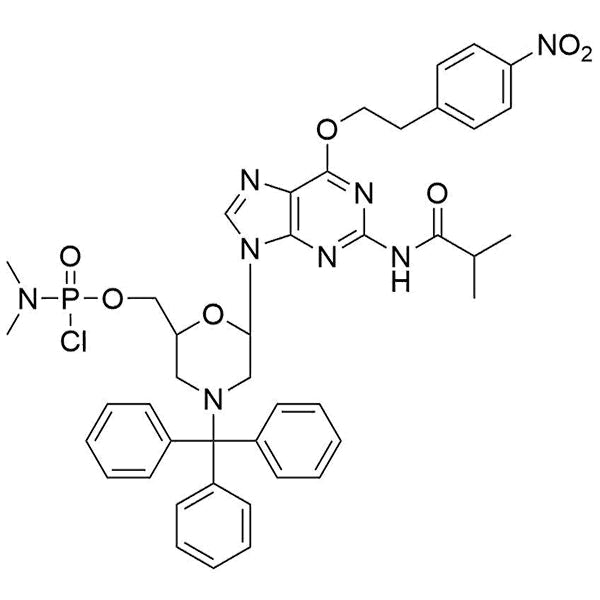 O(6)-NPE-N(2)-iBu protected G PMO Monomer