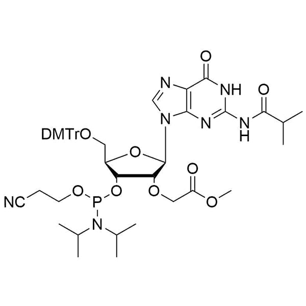 5'-O-DMTr-2'-O-(methoxycarbonyl)methyl-G(iBu)-3'-CE-Phosphoramidite