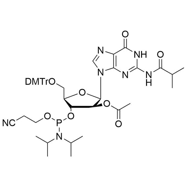 5'-O-DMTr-2'-ara-OAc-G(iBu)-3'-CE-Phosphoramidite