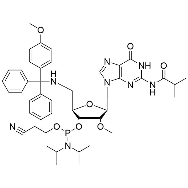 5'-NH-MMTr-2'-OMe-G(iBu)-3'-CE-Phosphoramidite