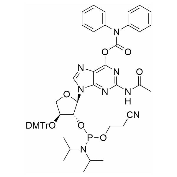 3'-O-DMTr-α-L-threofuranosyl-G(O6-DPC, N2-Ac)-2'-CE- Phosphoramidite