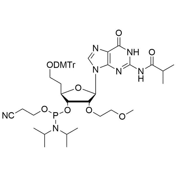 6'-ODMTr-2'-OMOE-ex-G(iBu)-3'-CE-Phosphoramidite