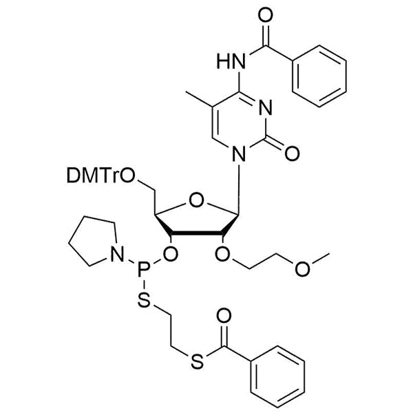 5'-DMT-2'-O-MOE-5-Me-C(Bz)-3'-PS-Phosphoramidite