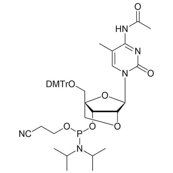 5'-O-DMTr-2'-O-4'-C-Locked-5-Me-C(Ac) Phosphoramidite