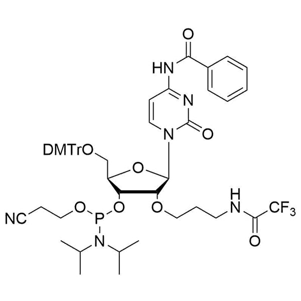 5'-O-DMTr-2'-O-Trifluoroacetamindo propyl-C(Bz)-3'-CE-Phosphoramidite