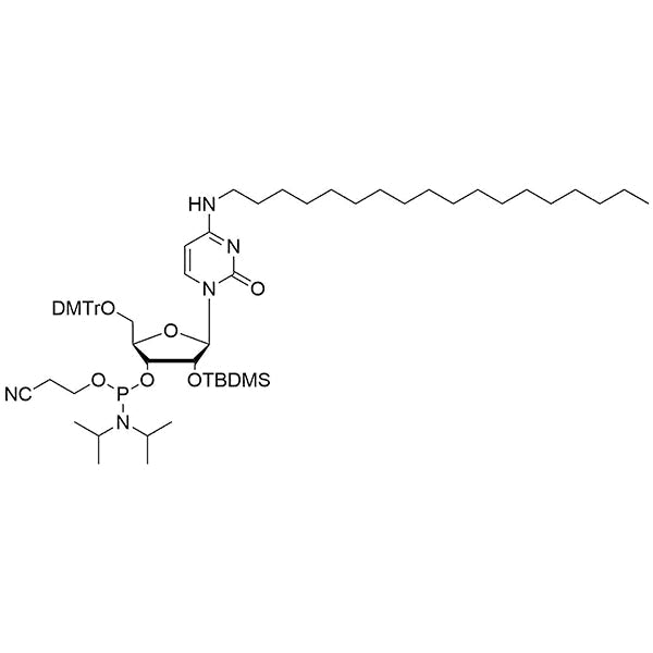 5'-O-DMTr-2'-O-TBDMS-C(octadecyl)-3'-CE-Phosphoramidite