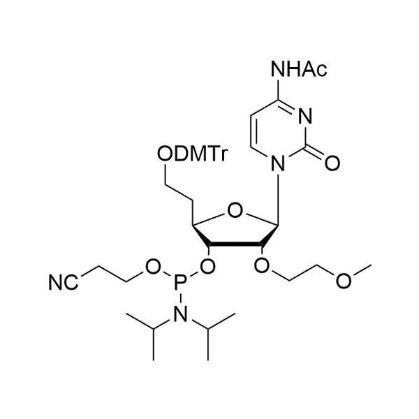6'-ODMTr-2'-OMOE-ex-C(Ac)-3'-CE-Phosphoramidite