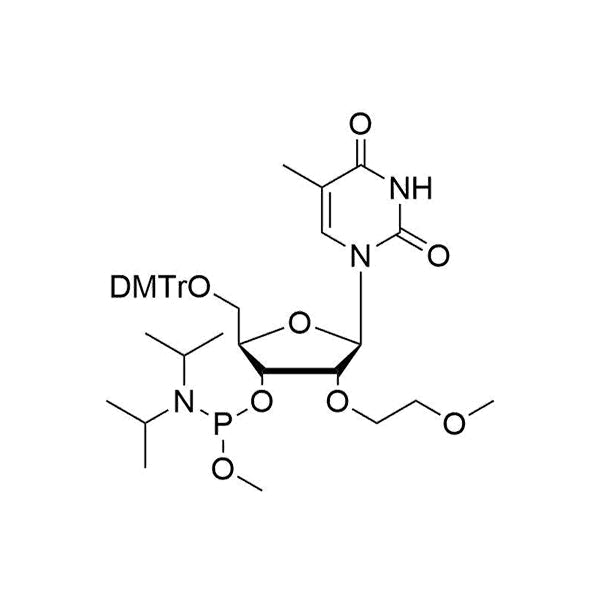 5'-O-DMTr-2'-O-MOE-5-Me-U-3'-Methoxy-phosphoramidite