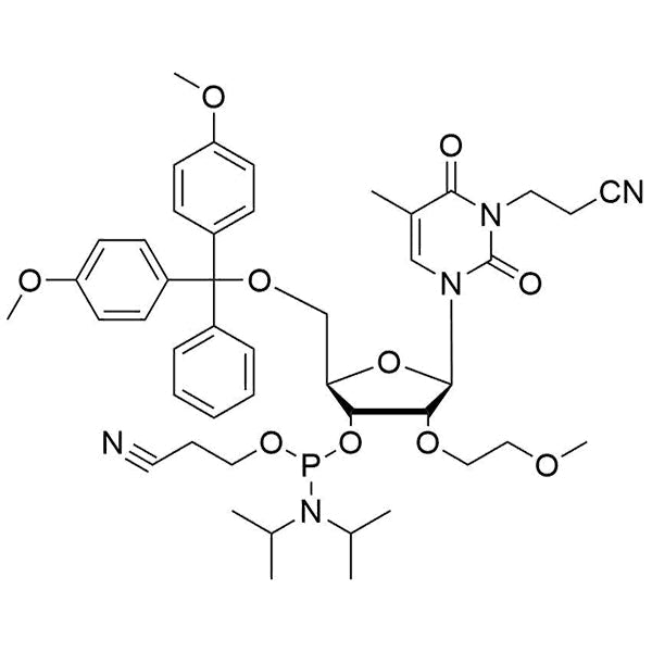 N3-cyanoethyl-5'-O-DMTr-2'-OMOE-5-Me-U-3'-CE-phosphoramidite