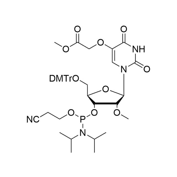 5'-O-DMTr-2'-OMe-5-(2-methoxy-2-oxoethoxy)-U-3'-CE-Phosphoramidite