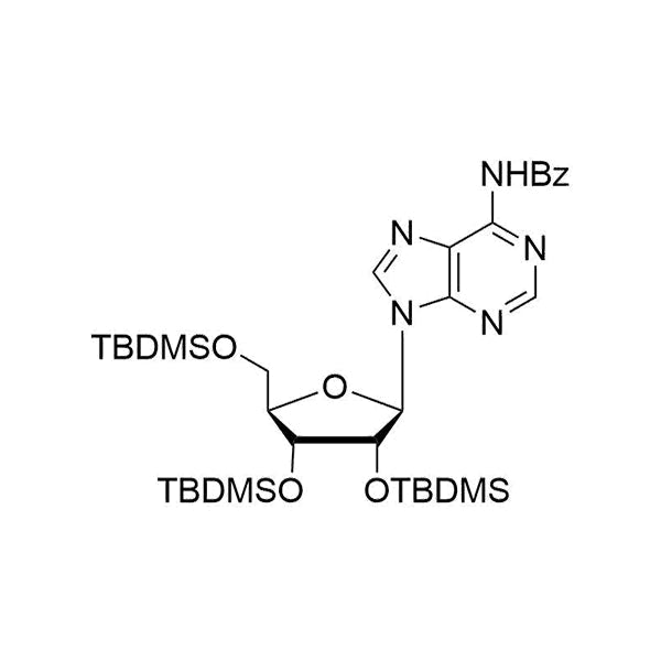 2', 3', 5'-O-TBDMS-A(Bz)